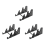 Keyboard Stands 3-Tier Mechanical Keyboard Display Stand Black 1