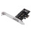 Add-on-Karten PCIE zu M2 Adapter PCI Express 3.0 X1 Raiser Adapter 4