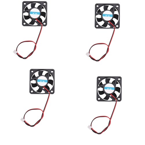 Ventola HXS 5010 12V 3 Pin 50x50x10 Mm 0.15A 3800 RPM - Raffreddamento PC/stampante, Nuova