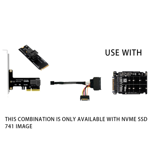 M.2 SSD zu U.2 Adapter NGFF SSD zu PCI-E U.2 Adapter, mit Shell