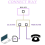 DSL Filter Splitter for Phone Line Phone Jack Splitter DSL Filter 5