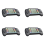 4X Handheld 3,5 Zoll LCD Brick Game Player Eingebaute 23+26 Spiele (Schwarz) 1