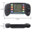 4X Handheld 3,5 Zoll LCD Brick Game Player Eingebaute 23+26 Spiele (Schwarz) 7