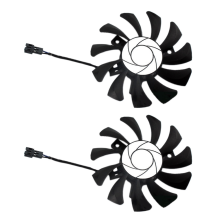 HA8010H12F-Z 75MM 2Pin GTX1050Ti GPU-Kühler DUAL-Lüfter für (1 Stück)