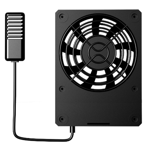 Ventola di raffreddamento intelligente per rettili con display a LED (gradi Celsius) 1