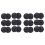 6Pack Typewriter Ribbon Twin Spool Pack Ink for Most Typewriter Black 1