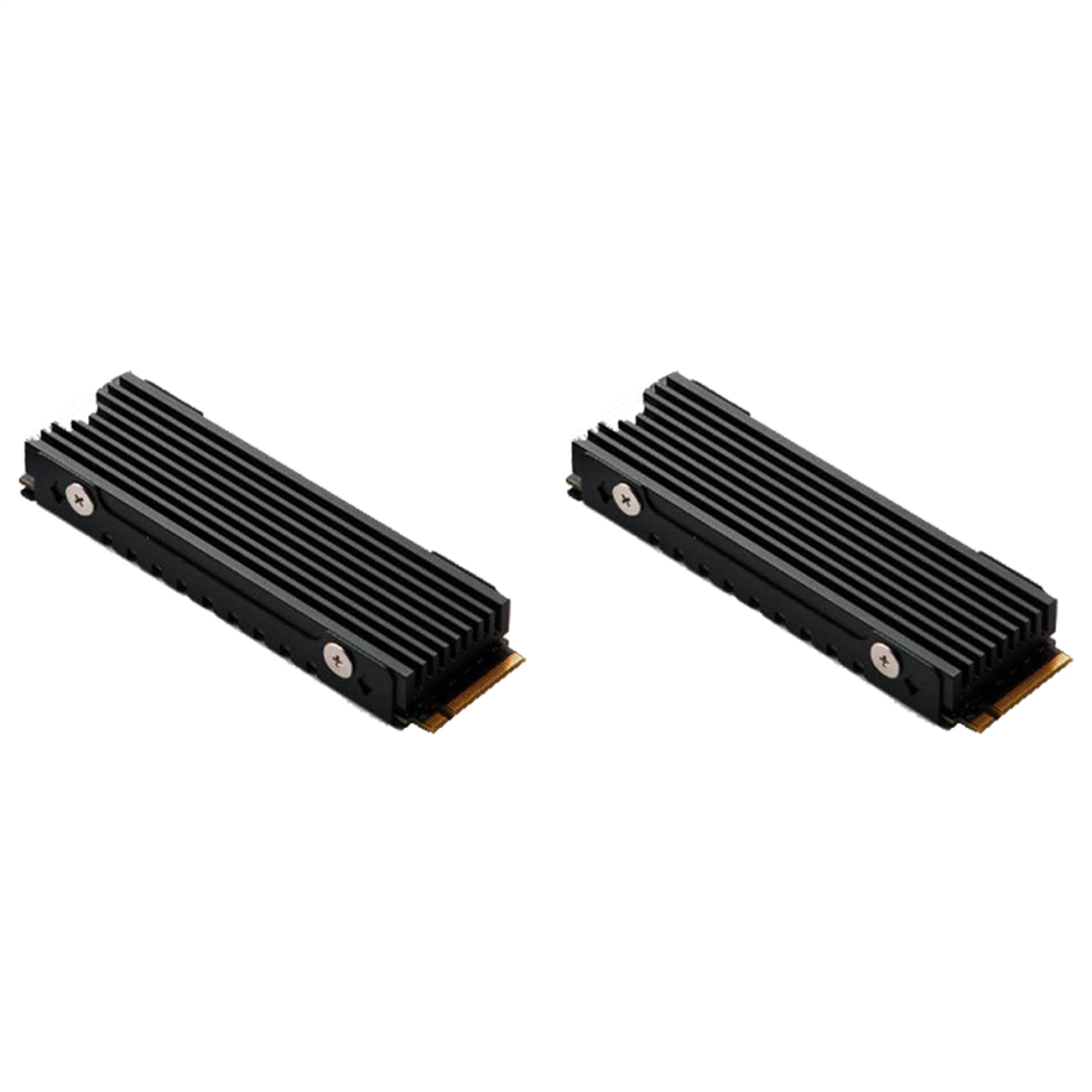 M.2 2280 Nvme Heatsink M.2 Ssd Heatsink Cooling Pad Black 4712071190967