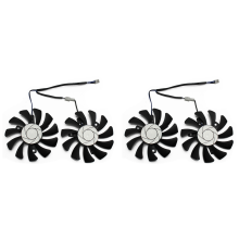 Ventola di raffreddamento GPU GTX1050Ti DUAL da 75 mm a 2 pin per GTX