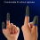 Gaming Finger Cots, Rutschfeste, SchweißFeste Touchscreen-Handschuhe 7
