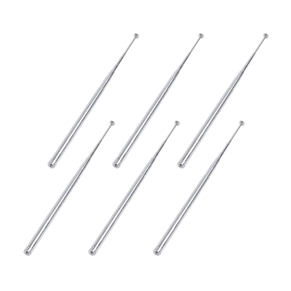 Photos - Radio / Clock 6X 115 cm 10 Section Telescopic Antenna FM AM Radio