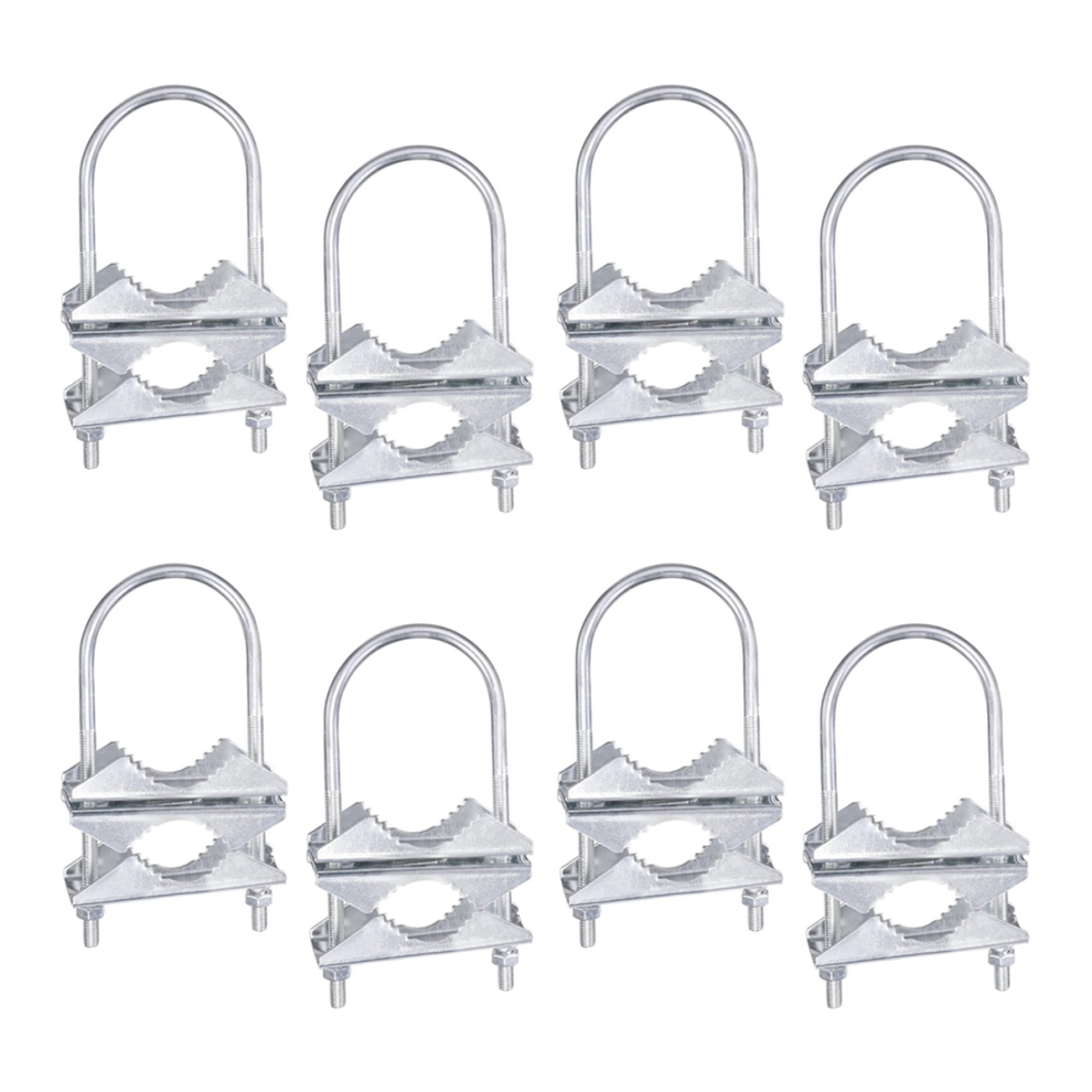 Antenna Mast Clamp V-Jaw Bracket U Bolts Pipe Mounting Hardware 4712071115588