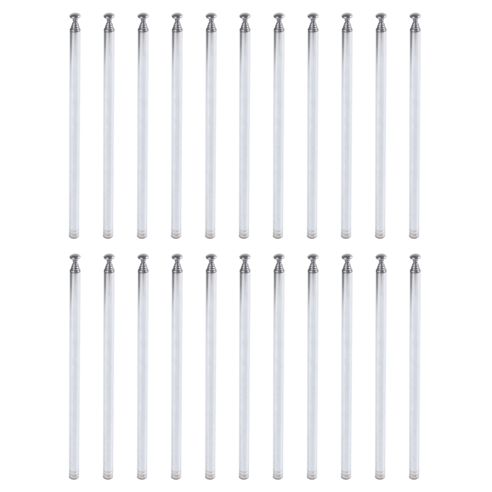 96Cm 7 Section Telescoping Stainless Steel Am Fm Radio Tv Antenna 4712071115311