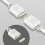 5V 3-Pin Extension Cable for Computer 1 Point 4 Hub Splitter, White 2