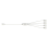 5V 3-Pin Extension Cable for Computer 1 Point 4 Hub Splitter, White 5