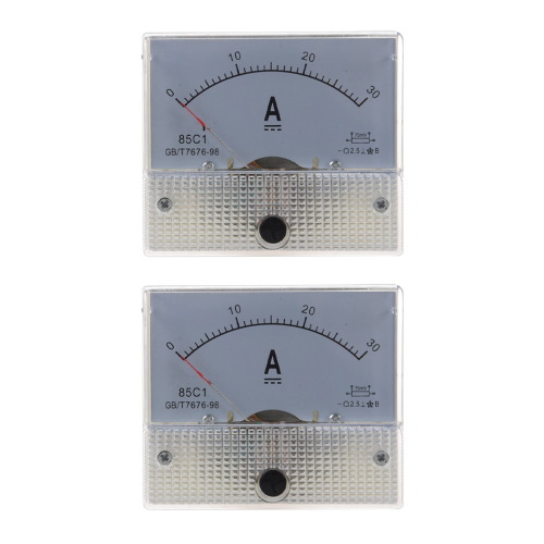 85C1 Analog Current Panel Meter DC 30A AMP Ammeter