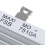 Aluminium-Kühlkörperbasis, einphasige Brückengleichrichterdiode 75A 1000V 6