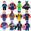 12Pcs Marvel Avengers Super Heroes Mini Figures Dc Set Fit Lego 1