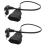 Europea Male Plug to Female Socket Power Cable for PC Computer (0.) 2