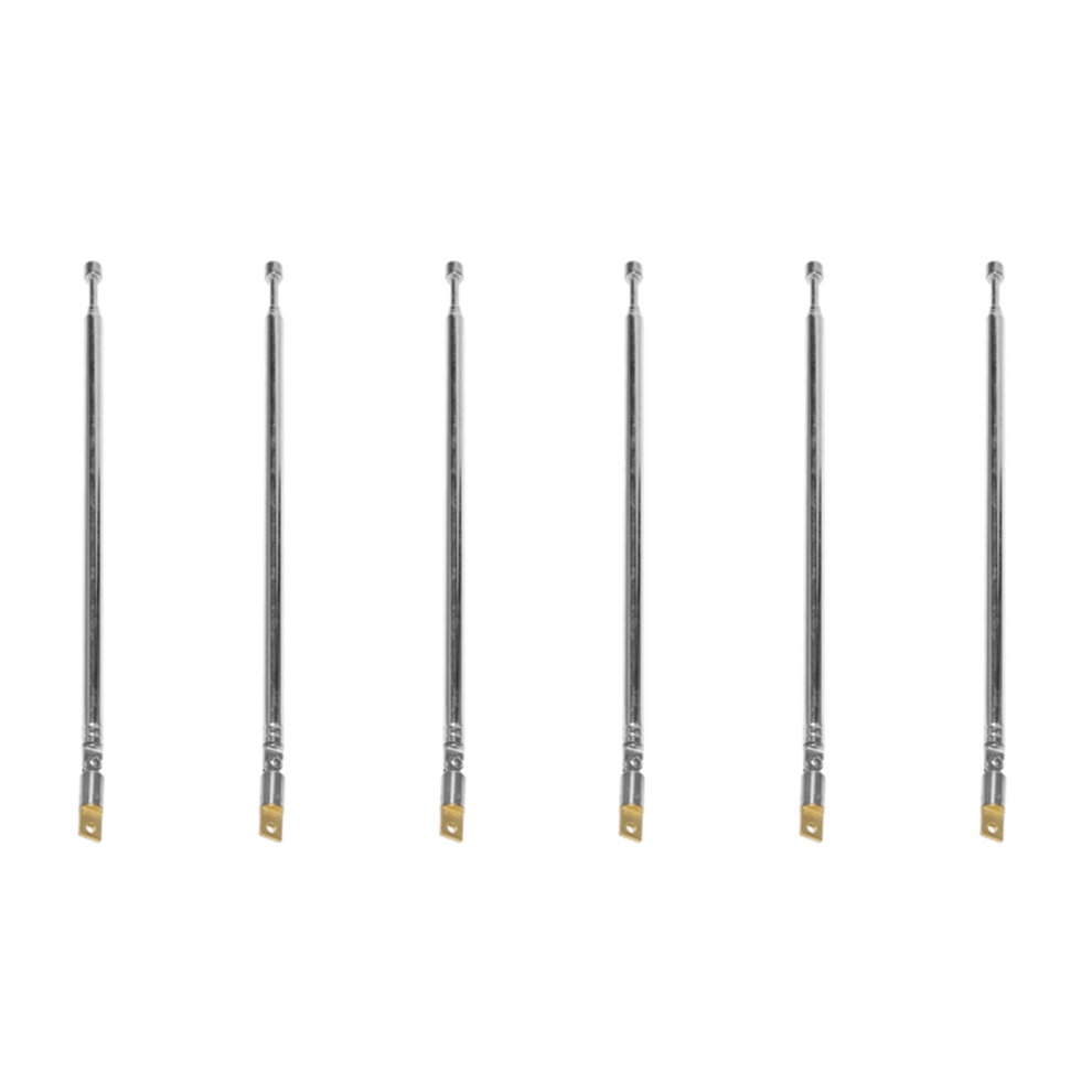 Replacement 60Cm 4 Sections Telescopic Antenna Aerial For Radio Tv 4712071117728