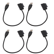 USB 2.0 to Mini Sata II 7+6 13Pin Adapter Converter Cable