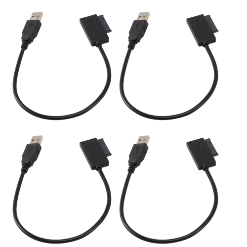 USB 2.0 to Mini Sata II 7+6 13Pin Adapter Converter Cable