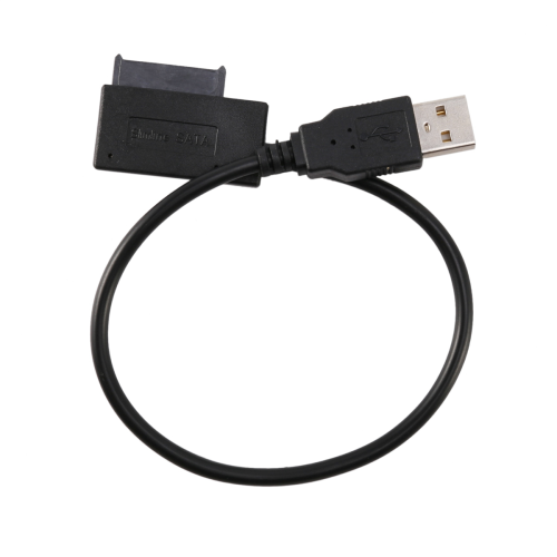 USB 2.0 to Mini Sata II 7+6 13Pin Adapter Converter Cable 1