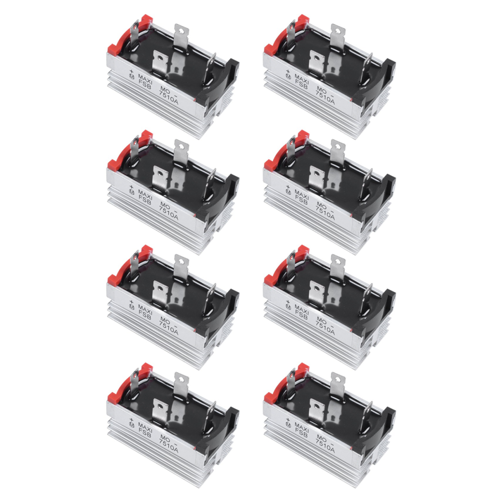 Aluminum Heatsink Base Single Phase Bridge Rectifier Diode 75A 1000V 4712071118855