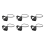Europea Male Plug to Female Socket Power Cable for PC Computer (0.) 1
