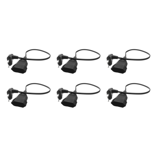 Europea Male Plug to Female Socket Power Cable for PC Computer (0.)