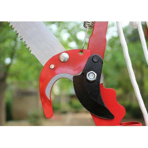 2-in-1 Telescopic Tree Pruner Extendable Pole Saw Branch Cutter Lopper 2