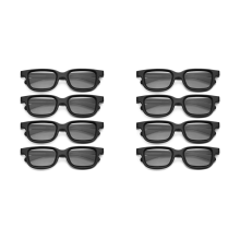 8 Stück polarisierte passive 3D-Brille für Cinema IMIX-Bildschirm