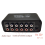 5CH Audio Distributor Stereo Audio Mixer 1Input 5Output Splitter 5