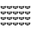 Eye Pad for 4 Silicone Face Mask Protective Case (Black) 1