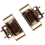 Hinge Replacement Headband Connector Hinge Clip Cover Golden 6