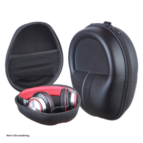 Portable Shockproof Headphone Bag Hard Box Earphone Case 2