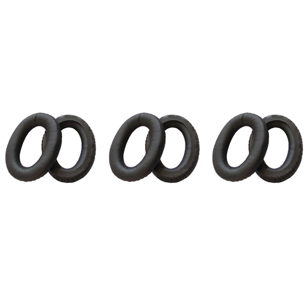 Replacement Ear Pads Cushions For Aviation Headset X A10 A20 Black 4711777589402