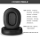 Replacement Ear Pads for M50X Fits M40X M30X Black 6