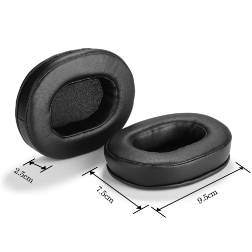 Replacement Ear Pads for M50X Fits M40X M30X Black 1