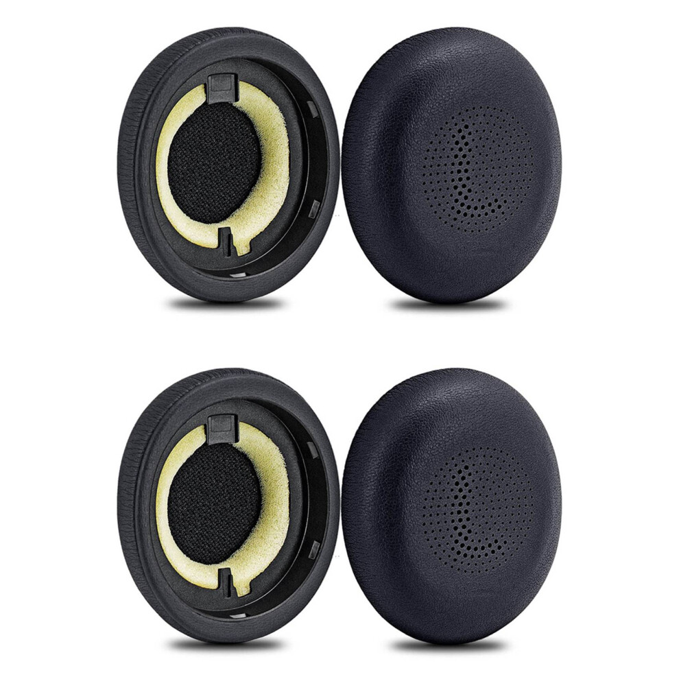 Replacement Earpads For Elite 45H Evolve2 65 Ms/ Headphones(Black) Black 4711777589860