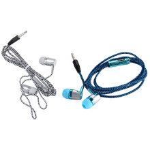 Cavo intrecciato per subwoofer H-169 da 3,5 mm per MP3 e MP4, universale (blu)