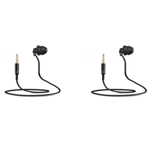 Short Cable Unilateral Headset Earpiece in Ear 3.5mm Jack for Phone 2