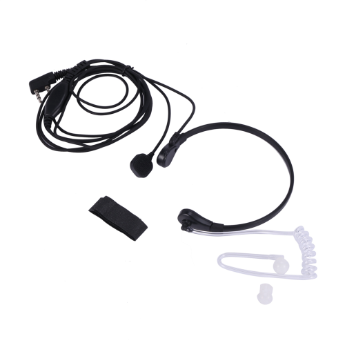 Throat Microphone Vibration Headset Earpiece for Uv-5R 1