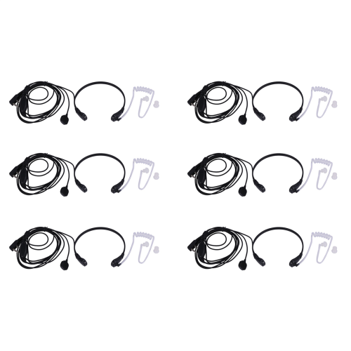 Throat Microphone Vibration Headset Earpiece for Uv-5R