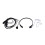 Throat Microphone Vibration Headset Earpiece for Uv-5R 2