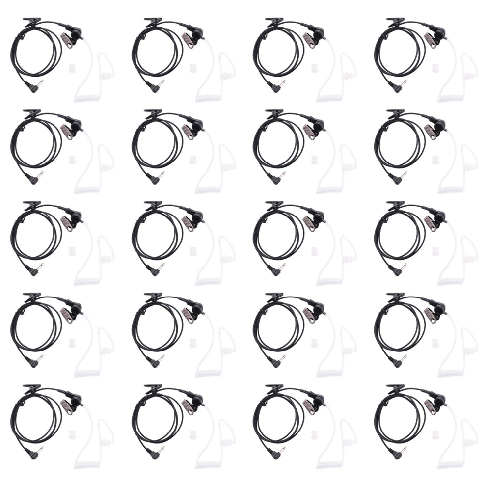 Tube Earpiece 3.5Mm Earphone Headset Mono Jack For Walkie-Talkie 4711777591771