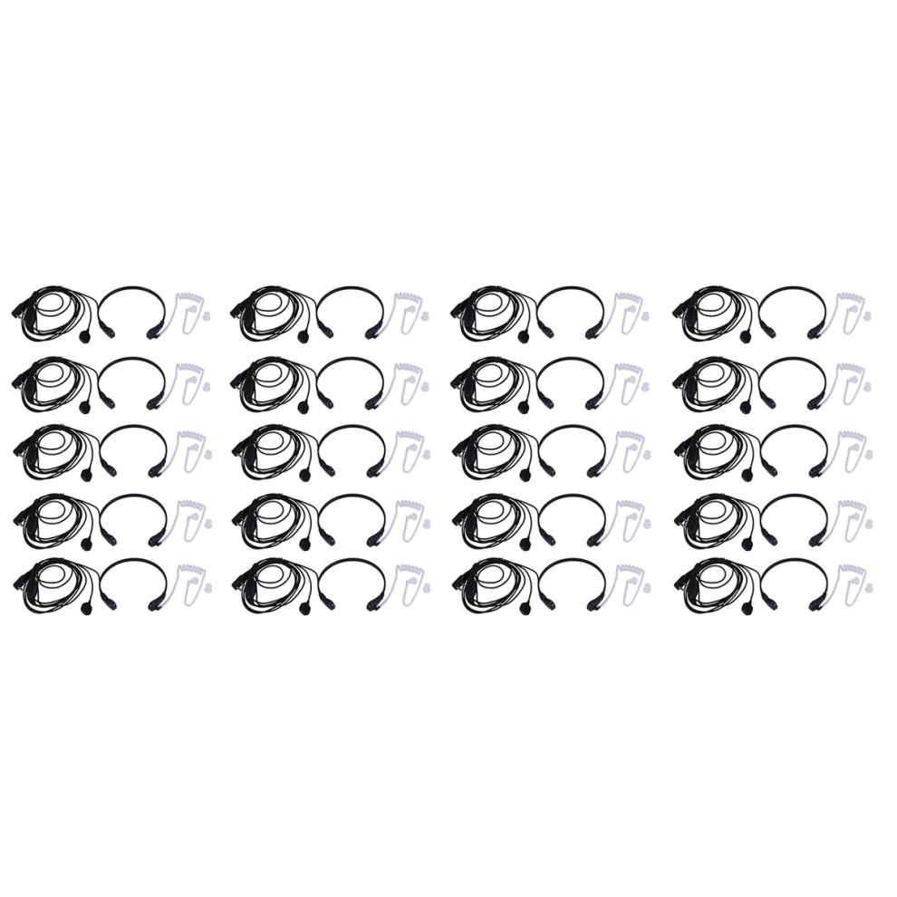 Throat Microphone Vibration Headset Earpiece For Uv-5R 4711777591696