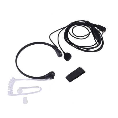 Throat Microphone Vibration Headset Earpiece for Uv-5R 2