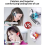 Wireless Bluetooth Headset Hands Free Single Mic for Office/Driving A 6