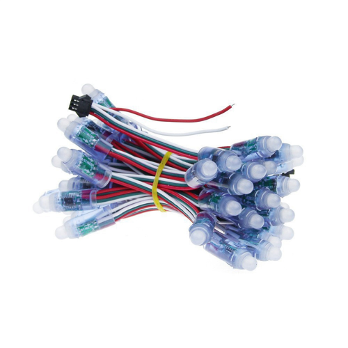 500Pcs 12mm WS2811 Full Color LED Pixel Light Module DC5V Waterproof 2