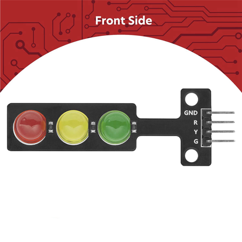 5x LED Traffic Light Module DIY Mini Traffic Light 3.3-5V for 2